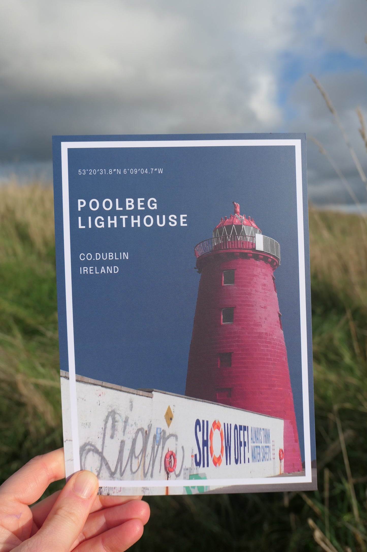 Keepsake Print | Poolbeg Lighthouse (A5)