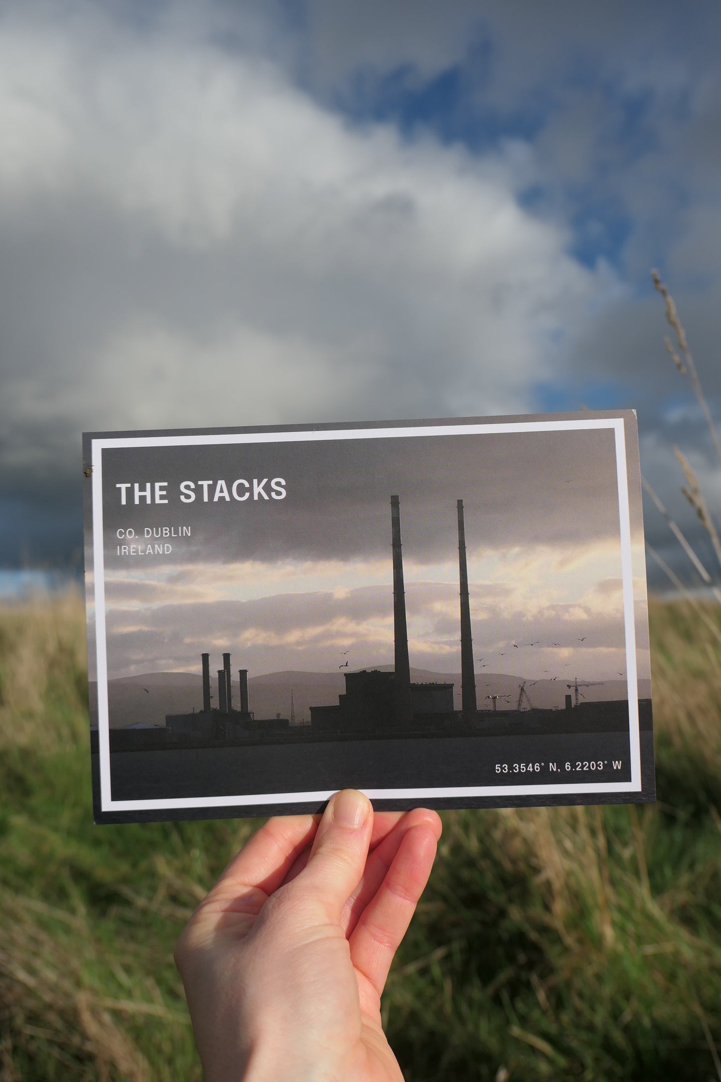 Keepsake Print | The Stacks at sunset (A5)