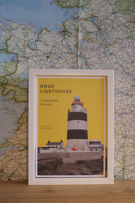 Keepsake Print | Hook Lighthouse A5